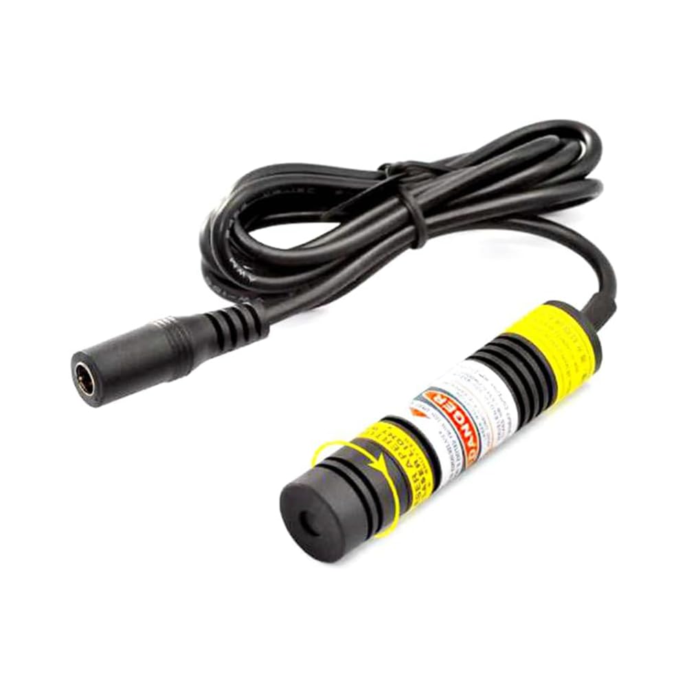 648nm Réglable Rouge Laser Croix Module Verre Lentille 16x68mm avec Support et Adaptateur