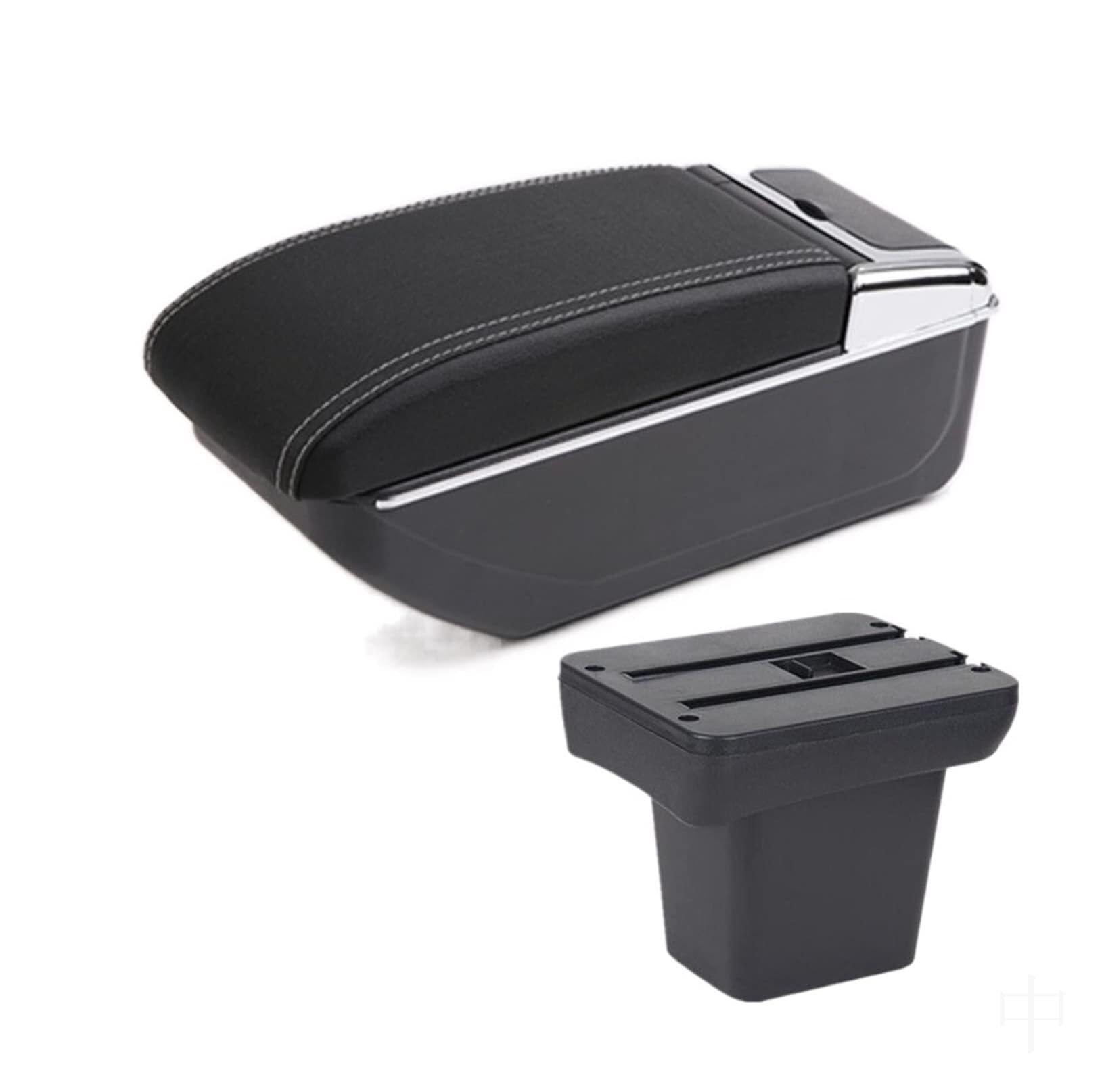 GTDTKGANAK Storage Box For Land For Rover For Freelander 2 Car Armrest Storage For Box With USB(B3 No Usb)