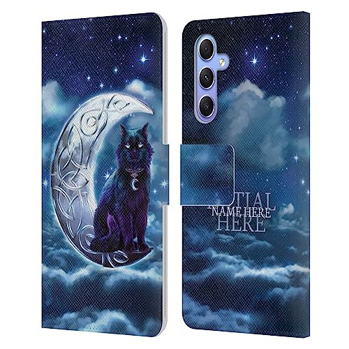 Coque en cuir Samsung A34 5G Brigid Ashwood Chat Noir premium