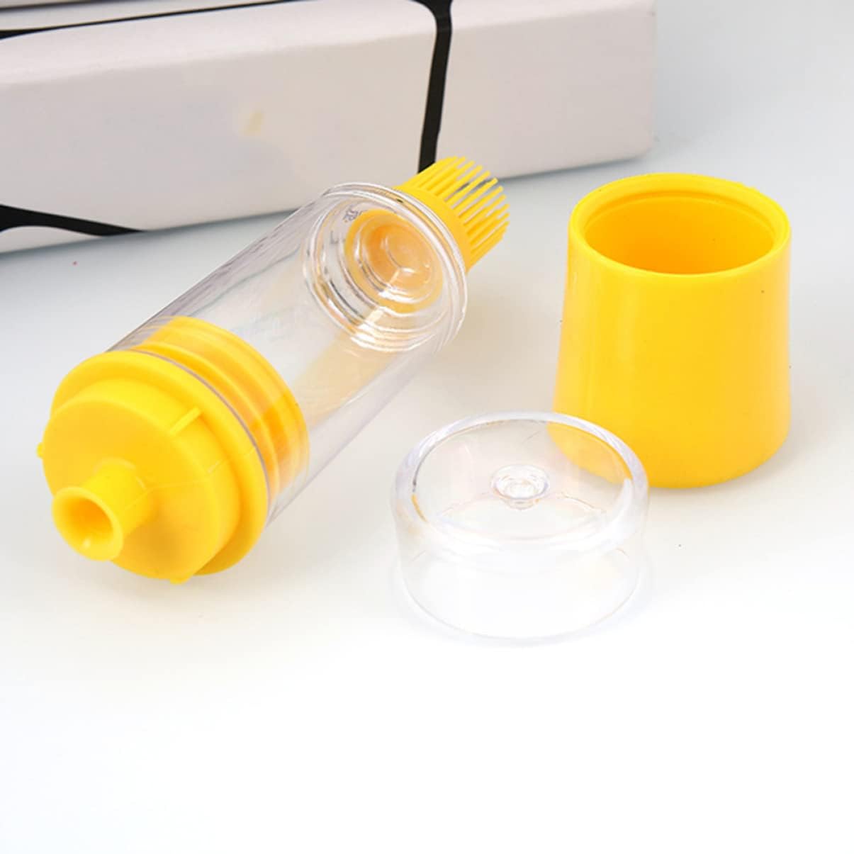 3 Pcs Silicone Brush Silicone Barbecue Brush Grill Oil Bottle Bbq Basting Oil