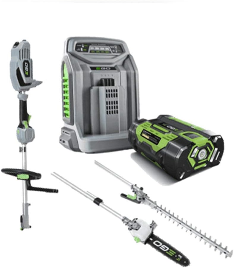 EGO MHCC1002E MULTI-TOOL KIT POLE HEDGE CUTTER CHAINSAW BATTERY & CHARGER