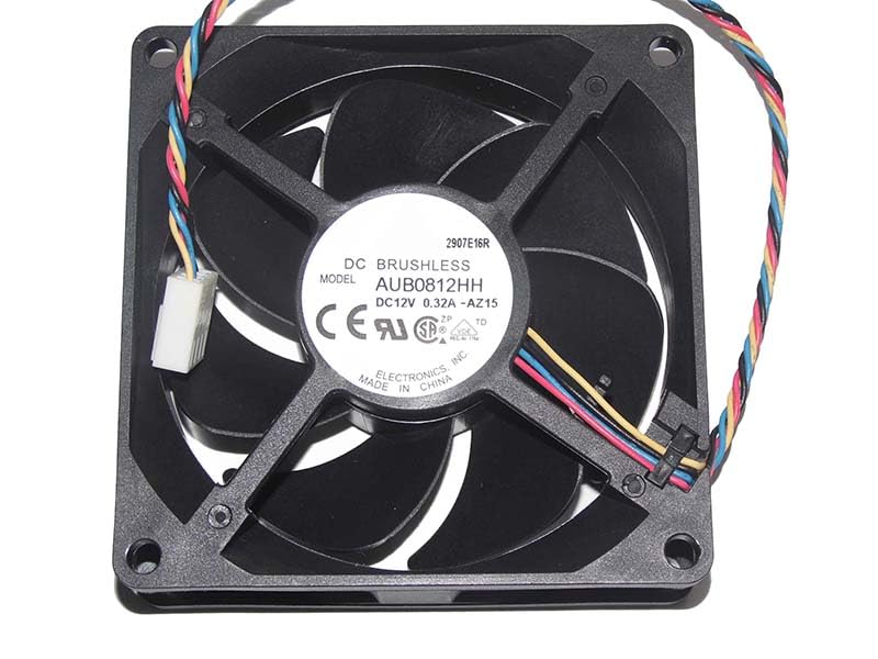 Ventilateur de refroidissement 80x80x25mm AUB0812HH 12V pour boîtier PC