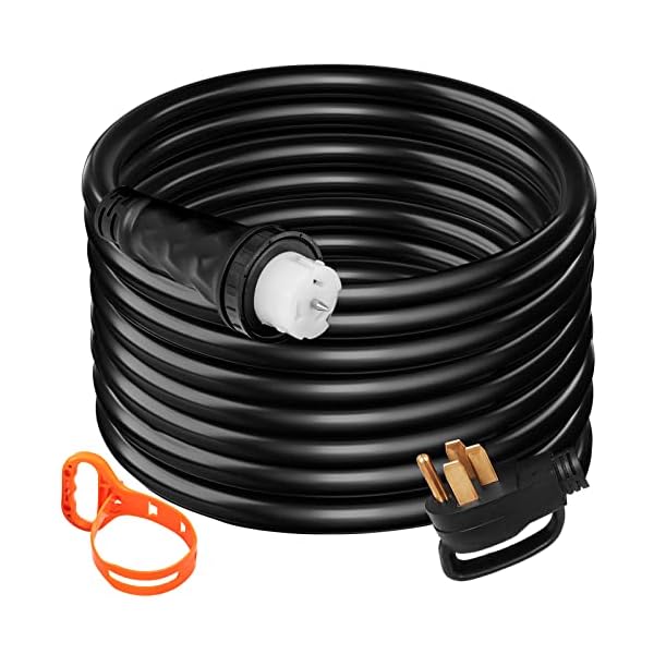 Heavy-Duty 75ft 50 Amp Generator Extension Cord for Reliable Power