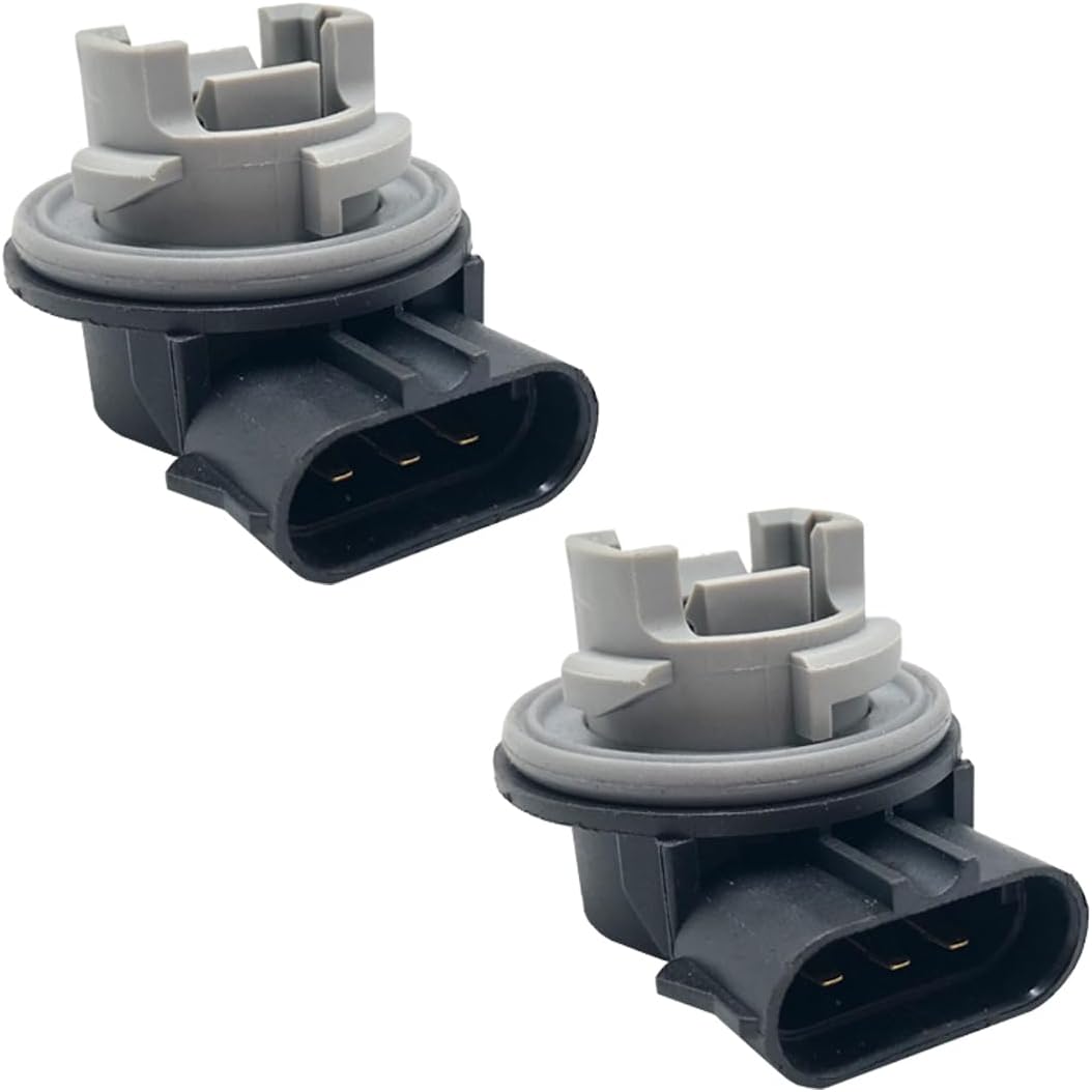 BESULEN Turn Signal Light Bulb Socket, Light Socket Wire Harness Holder, F1TZ-13411-F Compatible with F150, LED Bulb Tail Brake Light Lamp Holder, Automotive Replacement Accessories