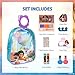 Disney Moana 2 Makeup Filled Backpack Set, Including Lip Balm, Nail Polish, Nail File, Hair Bows, and Other Accessories, Perfect for Parties, Sleepovers and Makeovers, Ages 3+, by Townley Girl
