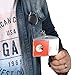 Vicloon 3 piezas Llavero Retráctil,Mosquetón de Carrete de Tarjeta y Clip de...