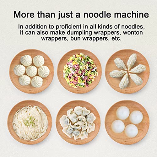 WMQ Nudelmaschine, multifunktionale manuelle Nudeln Knödel Teig Haut Maker, Handkurbel Nudelherstellung Cutter Maschine… – Bild 3