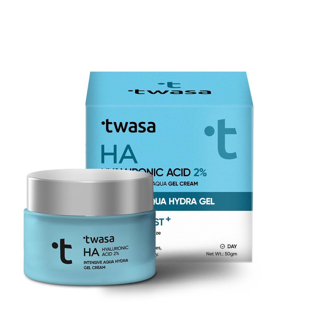 2% Hyaluronic Acid Gel Cream 50g | Oil-Free, Non-Sticky, Light Water Gel for Fast Absorption & Intense Hydration | Long Lasting Hydration | For Dry Skin, Normal & Sensitive Skin