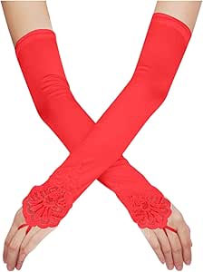 Gloves Mittens Men Gloves Pierced Gloves Length Evening For