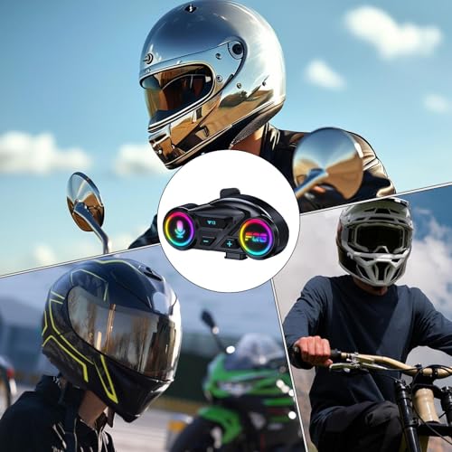 Altavoz para casco con reducción de ruido inteligente para moto 4