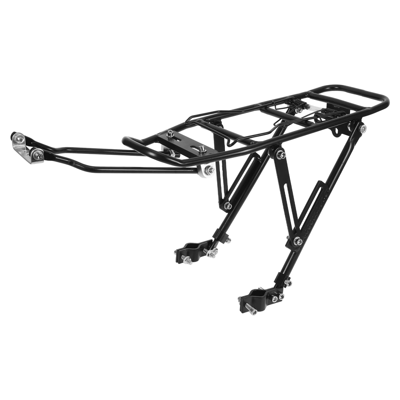 BESPORTBLE Bike Rack for Back of Bike: Aluminum Alloy Bicycle Carrier Rack Adjustable Bicycle Rear Luggage Carrier for Mountainbikes ebike