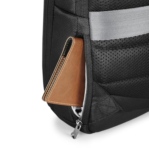Image of uppercase Levl Alphatech Padded 15.6 inch Laptop & iPad Compartment Pro Backpack for Men & Women - Sleek Bag with Snaplift Tech, Side Passport Pocket, Internal Bottle Holder with Premium Handles