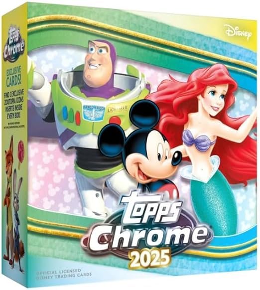 topps chrome Disney 2025 まとめ売り Amazon.com: 2025 Topps Chrome Disney Mega Box (60 Card/Box