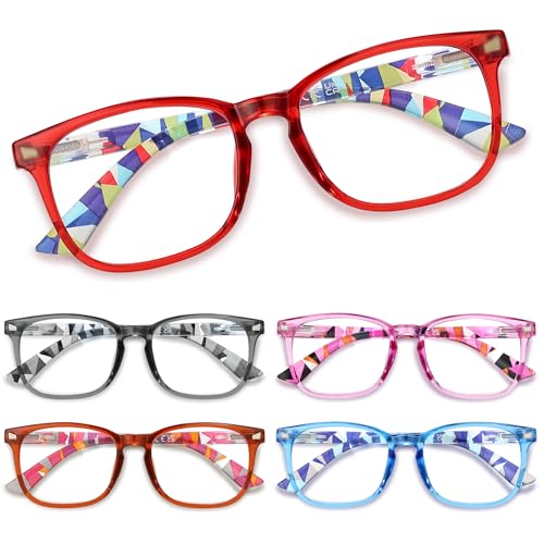 Image of CCVOO Reading Glasses for Women with Blue Light Filter