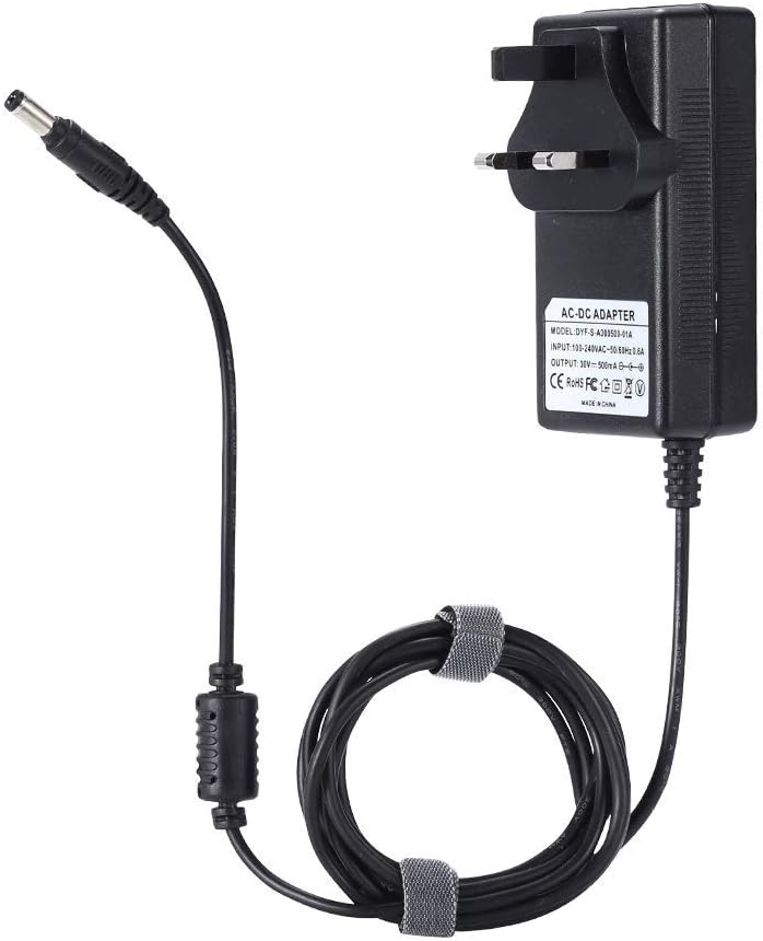 DEYF Adapter 30V 500mA Replacement Charger Power Supply for Bosch athlete 25.2V Cordless Vacuum Cleaner BCH6L2561 BCH625KTGB BBH6PZOO BBH6P25K BBH625W60 BBH6P25 BCH65PET Bosch Siemens 12006117