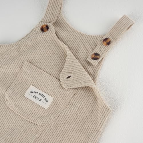 JiuBreeze Baby Boy Clothes Summer Short Sleeve Onesie & Overalls Set (6-9M) — view 6