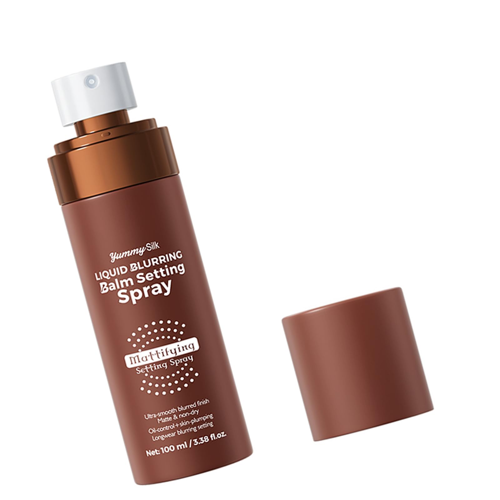 Multi Purpose Makeup Fixer Liquid Blurring Balm Makeup Setting Sprayer Forms Layer to Protect Base and Cover Products Oil Control Setting Fog