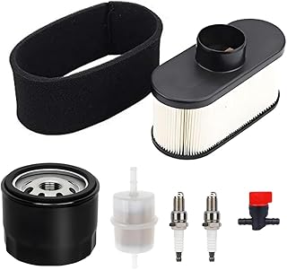 FR691V Tune Up Kit with 11013-7047 Air Filte Fit for Kawasaki FR651V FR730V FS481V FS541V FS600V FS730V 4-Stroke Engine Lawn Mower Tractor 49065-7007 Oil Filter