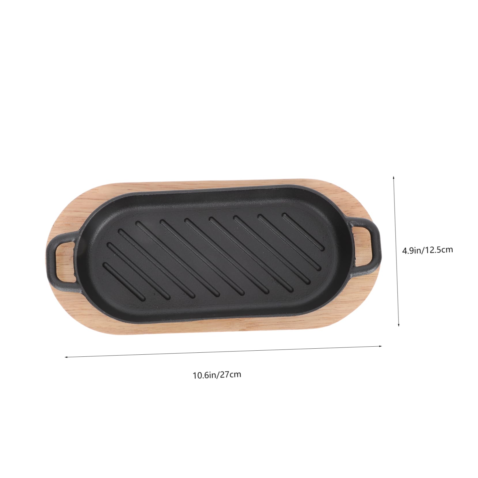 Plato Para Asar Carne Placa Antiadherente Para Parrilla Plato Para Freír Pescado