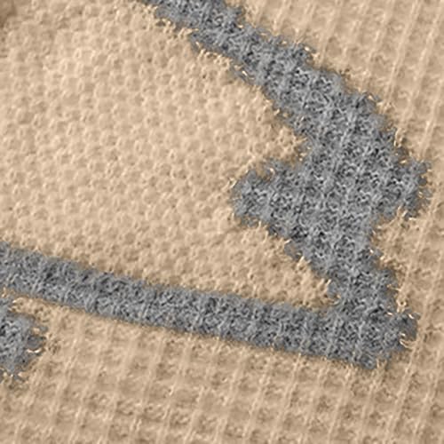 Mens Crewneck Sweater Casual Cable Knit Pullover Sweater Color Block Knitted Sweaters Chunky Cozy Slouchy Sweaters4