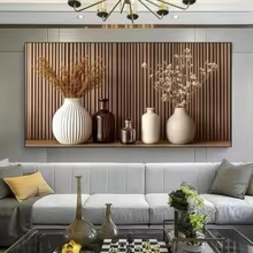 Impression sur toile HIPWST affiche botanique moderne d'art mural 30x60cm