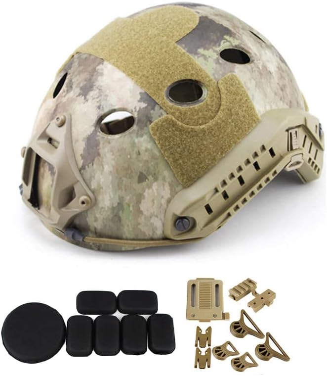 Outdoor Airsoft Shooting Head Protection Gear Simple Version PJ Fast Tactical Helmet