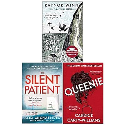 The Salt Path, The Silent Patient, Queenie 3 Books Collection Set