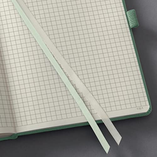 SIGEL CO681 Conceptum Notebook, lined, approx. A4, Green, hardcover, 194 pages, Mint green - Image 2