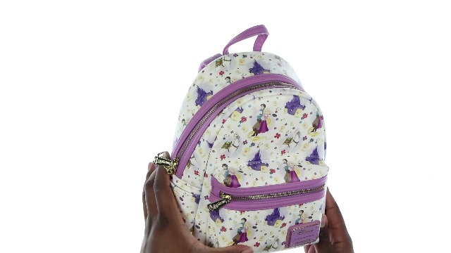 Disney by Loungefly ラプンツェル リュック Amazon.com | Loungefly Disney Tangled Rapunzel Flynn Ryder And