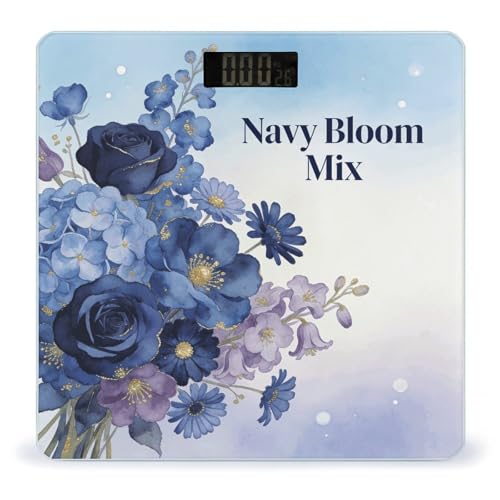 Báscula Digital Navy Bloom Mix Alta Precisión 180kg