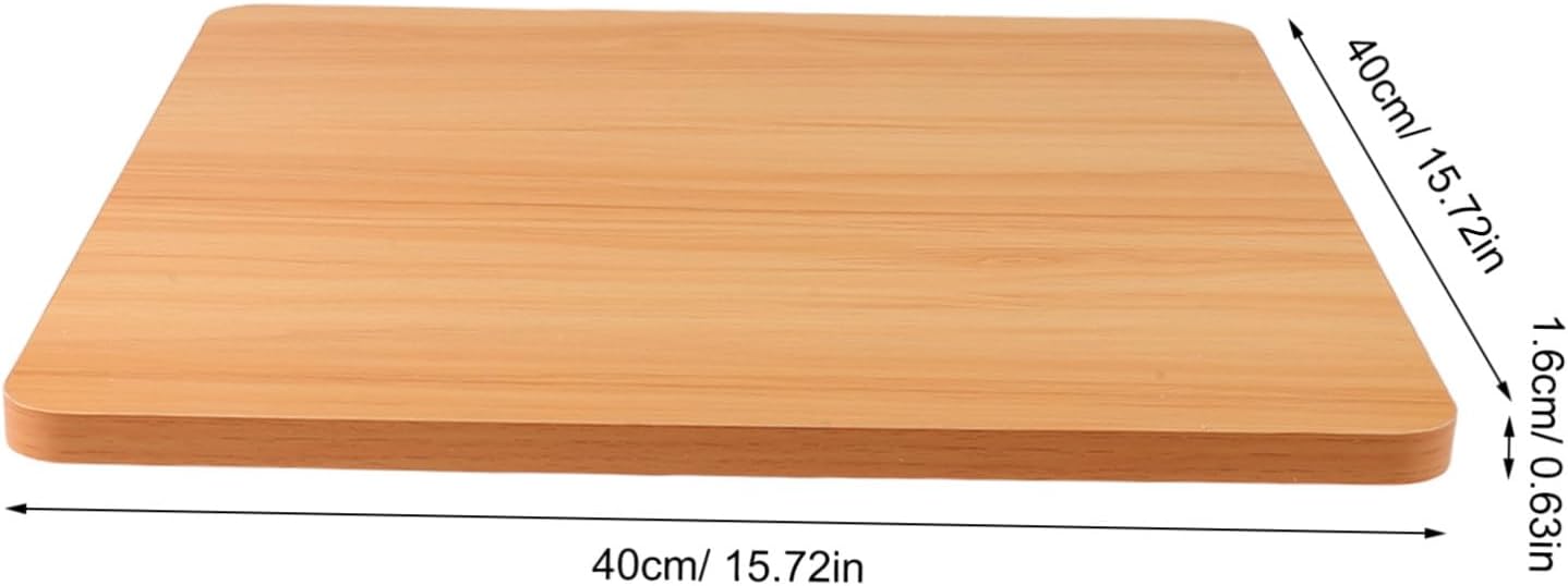 15.75 Inch Brown Square Coffee Table Top Replacement Panel