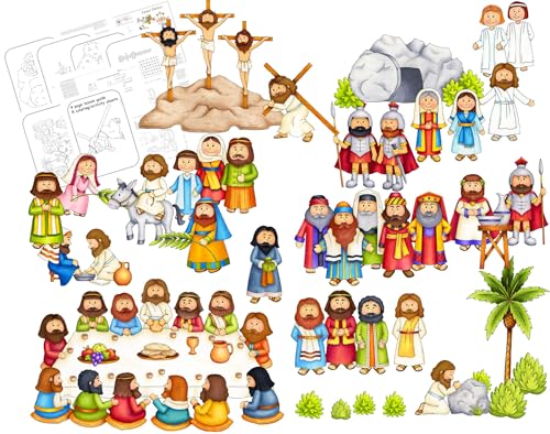 Easter Deluxe Felt Set for Bible Flannel Board Stories 42