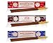 Produktbild Satya Nag Champa Räucherstäbchen-Set, 3 x 15 g, bestehend aus: Nag Champa, Opium, Dragons Blood