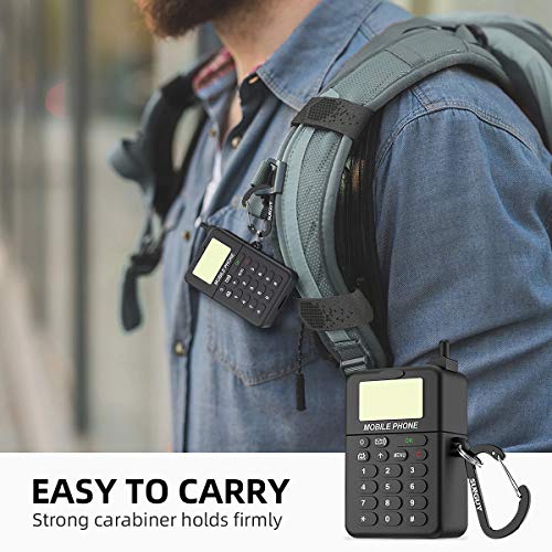 Sunguy Silicone Airpods Case Cover, Classic 3D Cute Mobile Phone Design Soft Protective Skin Funny With Carabiner For Apple Airpods 2 & 1 Charging Case #TOP4