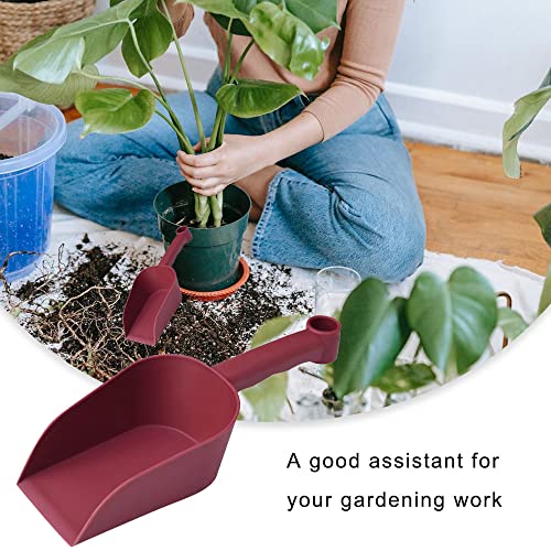 2 Piezas Palas de Jardín de Resina PP con Asa Ergonómica miniatura 6