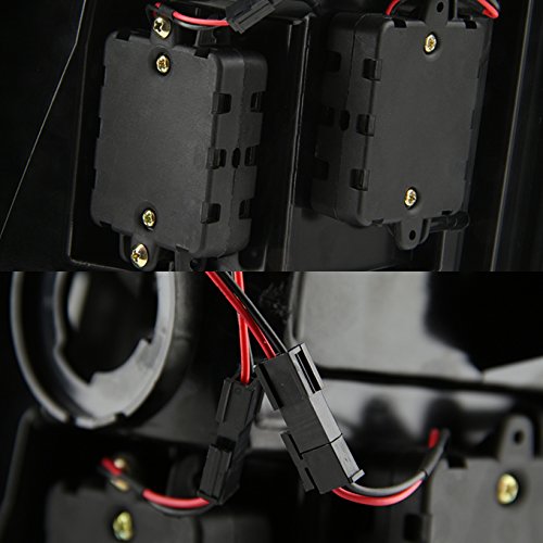 Akkon - For 2009-2018 Dodge Ram Pickup Truck Black Smoked Led Light Lube V2 Tail Lights Rear Brake Lamps Pair #TOP5