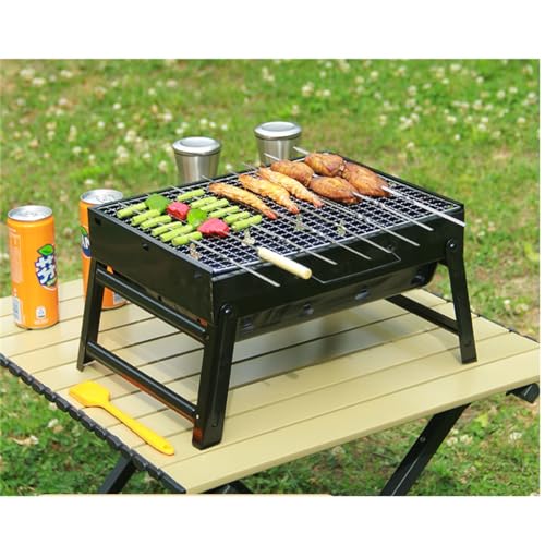 Barbacoa plegable sin humo para cocinar en terrazas pequeñas 5