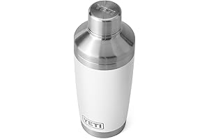 Rambler 20 oz Cocktail Shaker: The insulated shaker, perfectly chilled to the end