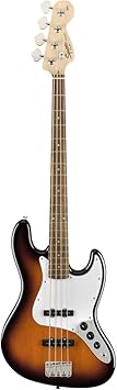 Squier by Fender Affinity Jazz Bass - Brown Sunburst, Model Number: 370760532