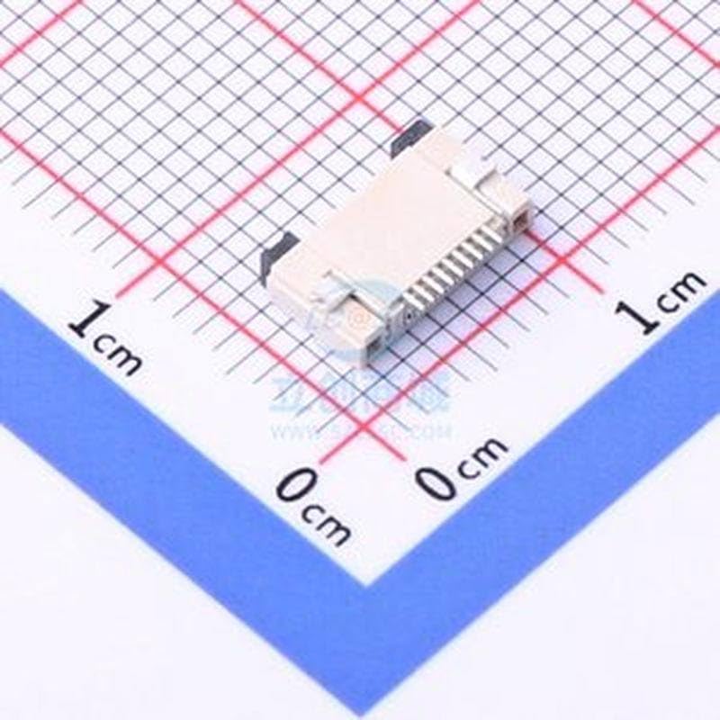 20 Pcs 9P Pitch P=0.5mm FFC/FPC Connector SMD, P=0.5mm KH-FG0.5-H2.0-9PIN