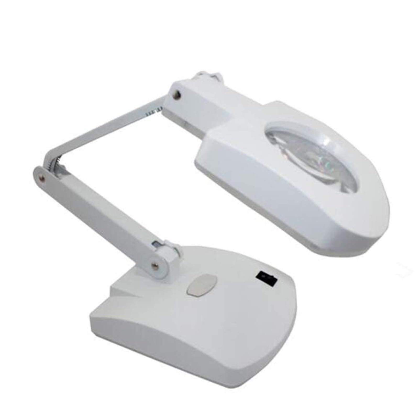Szkło powiększające, lampa 56 diod LED, obiektyw 8X – światło 85 mm, regulowane ramię obrotowe, wysokość do biurka, stołu, zadania, rękodzieła, biżuterii, szycia, warszta,