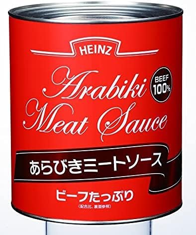Amazon ハインツ あらびきミートソース 業務用 3000g ケース販売 入数6 ハインツ ソースの缶詰 瓶詰 通販