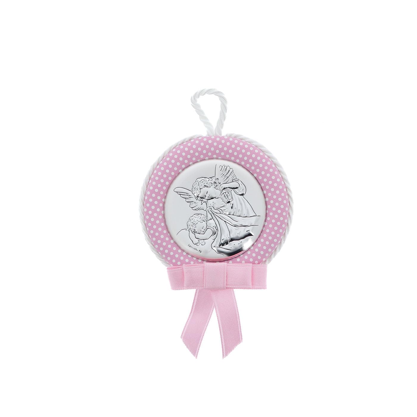 SHALOM - Capoculla Rosa Angelo Custode. Diametro 6,5 Cm