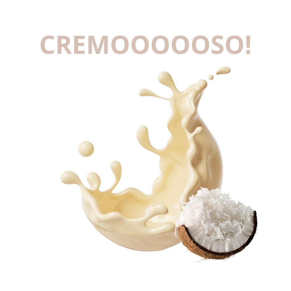SEMAR® | Crema al Cocco Rapé - MADE IN ITALY - da 1KG ideale per privati ed uso commerciale -GlutenFree (COCCO)