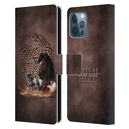 Coque iPhone 12 Pro Max personnalisée en cuir Brigid Ashwood