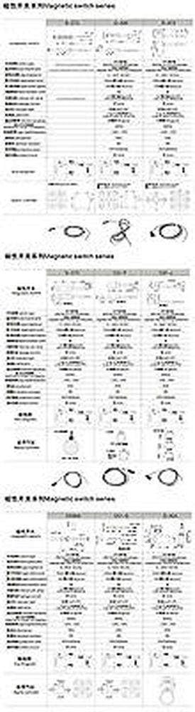 Generic 10pcs Air Cylinder AC DC 5-120V D-Z73 Magnetic Reed Switch YB
