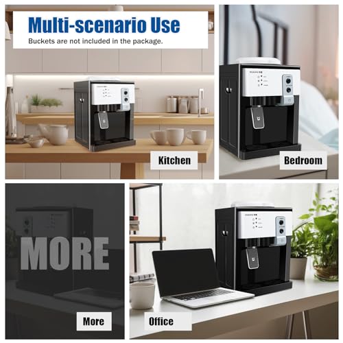 Image of 4.9 Gallon Desktop Water Dispenser, 550W Heating Power Mini Water Dispenser 75W Cooling Power Countertop Water Cooler for Homes and Restaurants 8.6 x 10.6 x 14.5 Inch