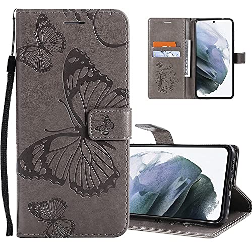 COTDINFORCA LG K40 Hülle Big Butterfly Grau
