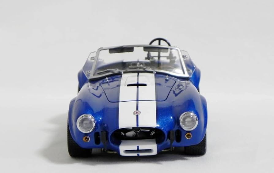 京商 1/18 SHELBY COBRA 427 S/C シルバー Amazon.com: Shelby Cobra 427 S/C Silver Metallic with White