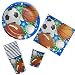 Sports Theme Party Pack Plates Napkins Cups